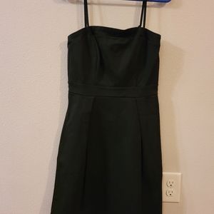 INC black dress with yellow zipper size 4